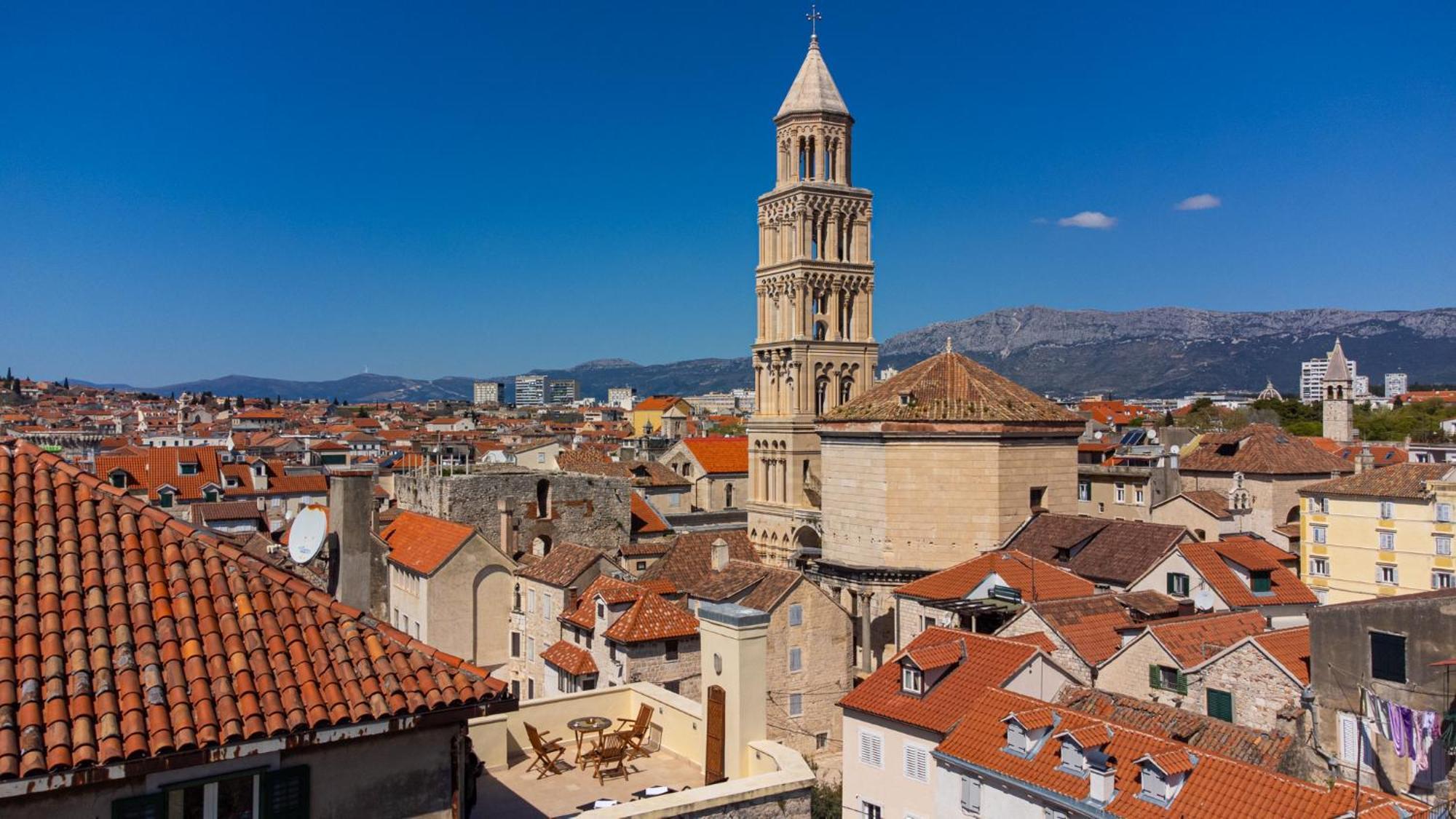 Terazza Grande In Diocletian Tower Apartment Split Luaran gambar