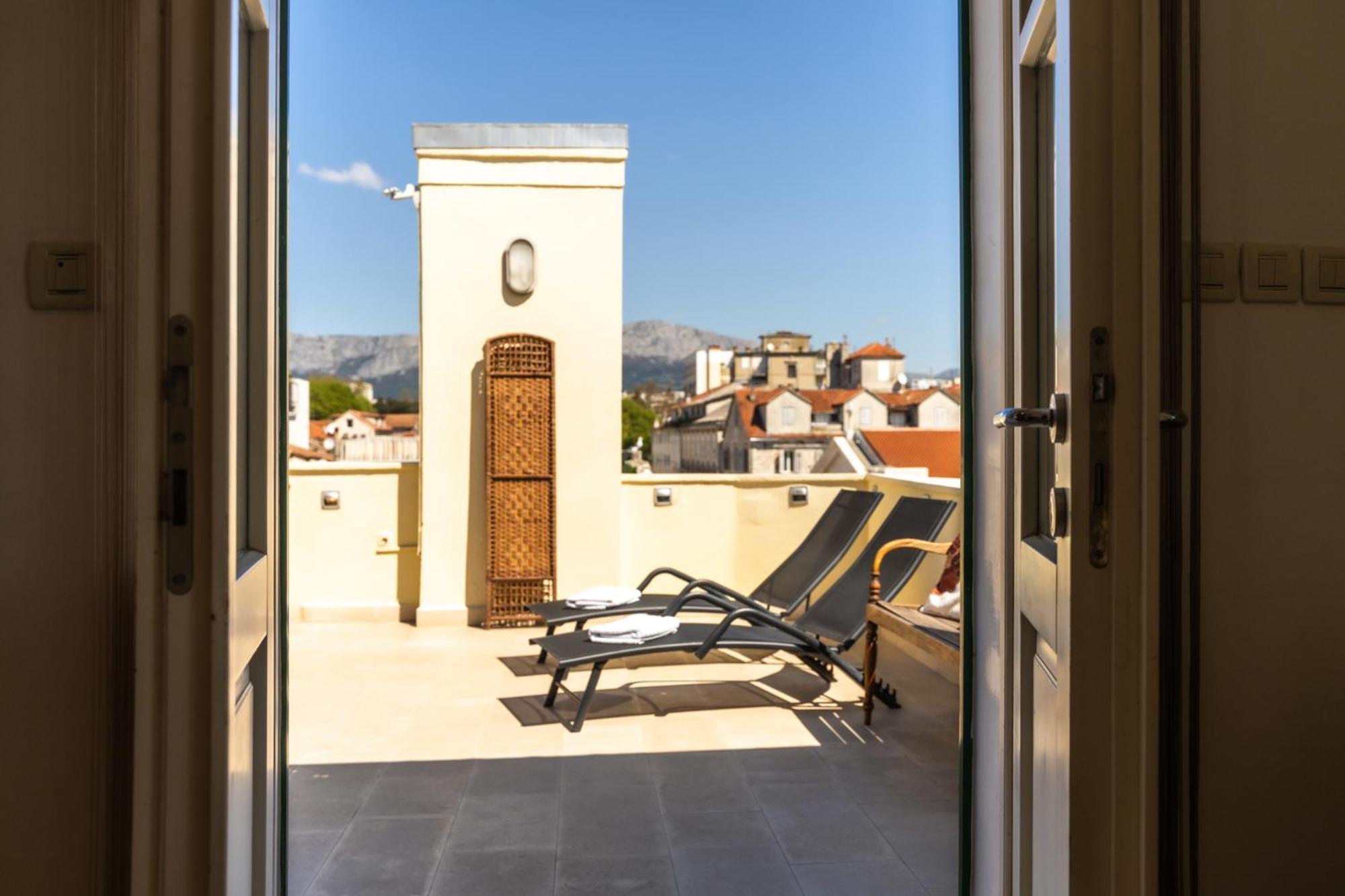Terazza Grande In Diocletian Tower Apartment Split Luaran gambar