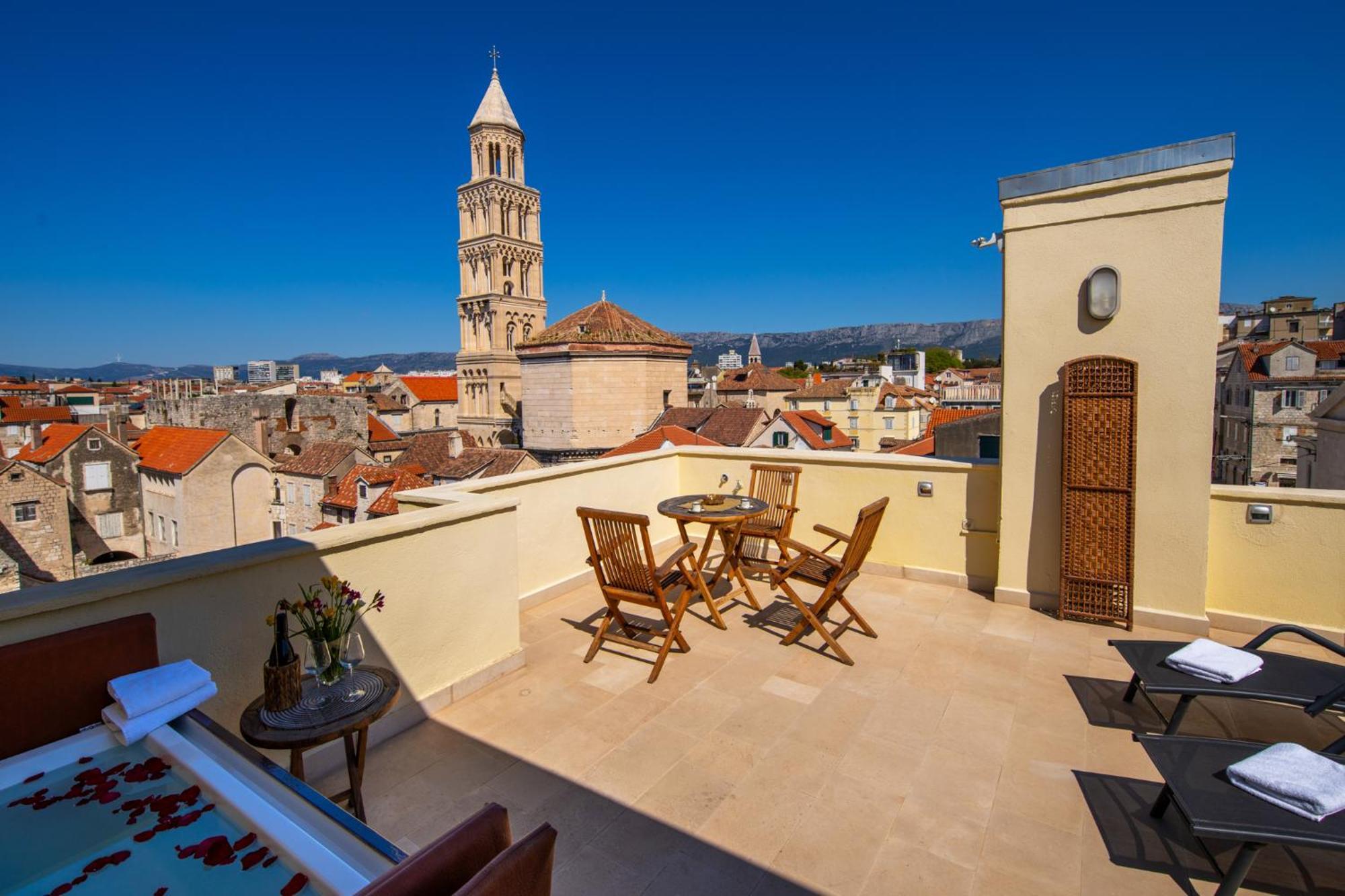 Terazza Grande In Diocletian Tower Apartment Split Luaran gambar