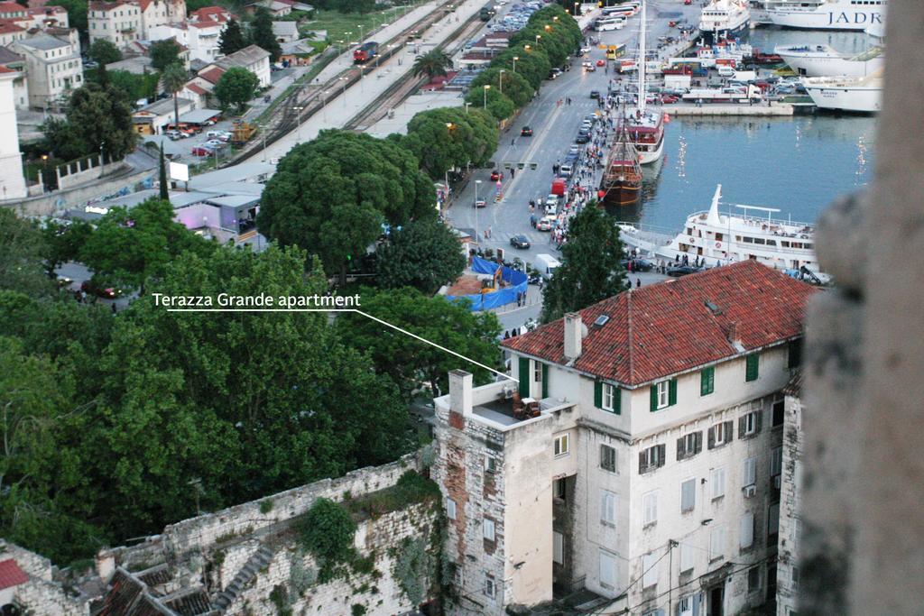 Terazza Grande In Diocletian Tower Apartment Split Luaran gambar