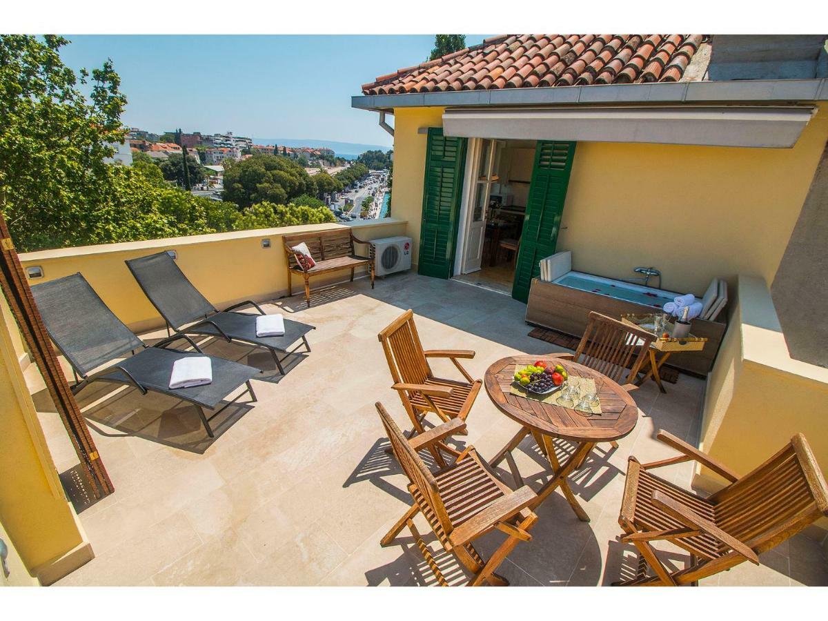 Terazza Grande In Diocletian Tower Apartment Split Luaran gambar