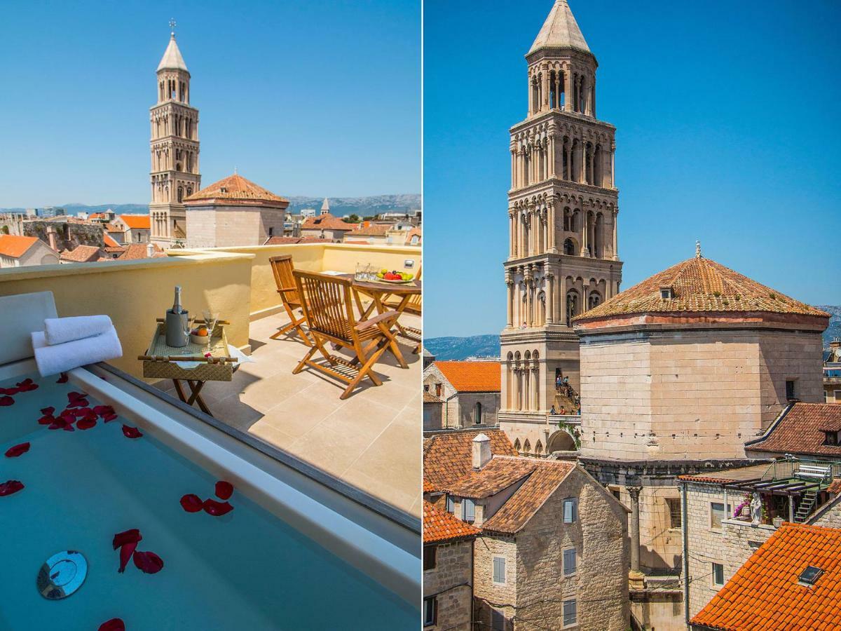 Terazza Grande In Diocletian Tower Apartment Split Luaran gambar