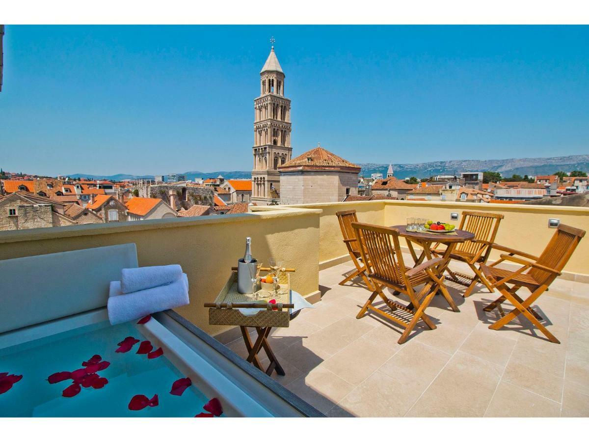 Terazza Grande In Diocletian Tower Apartment Split Luaran gambar